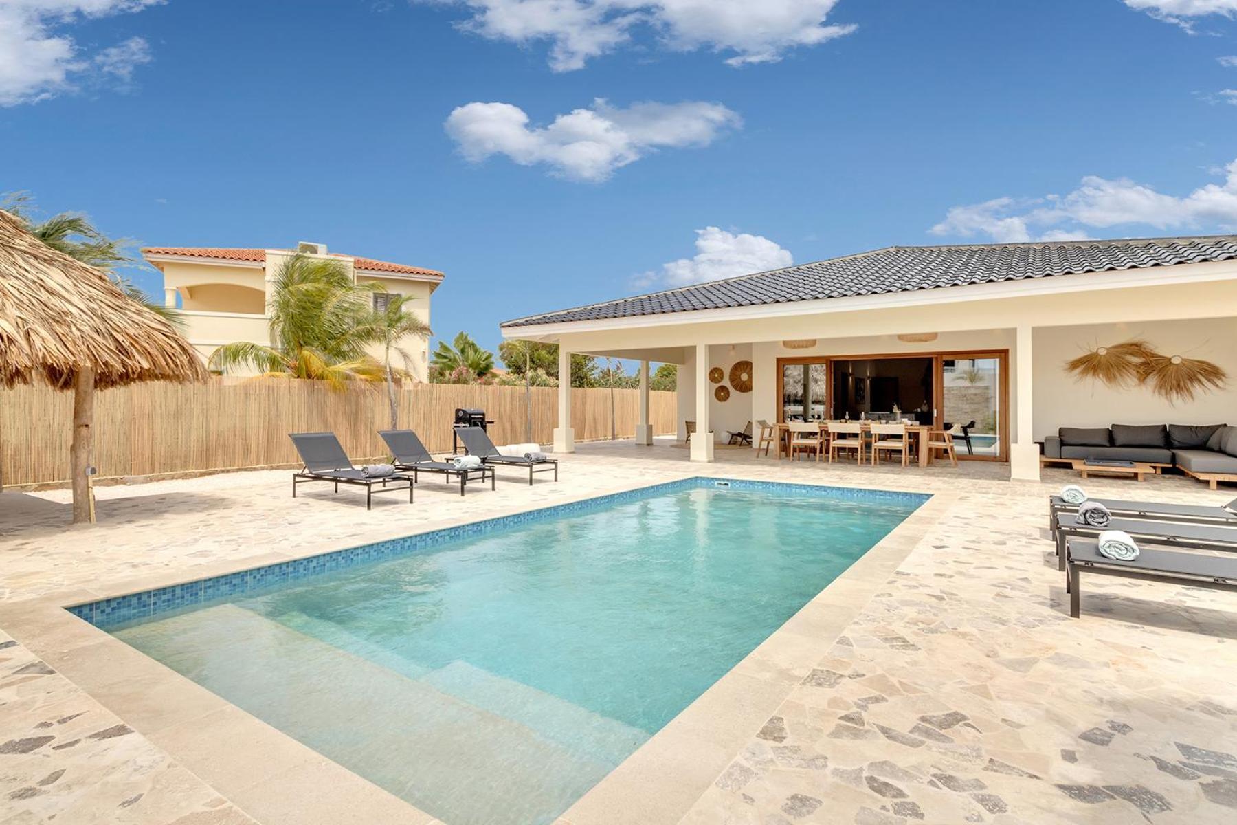 Casa Madera With Large Garden And Private Pool Villa Playa Buitenkant foto