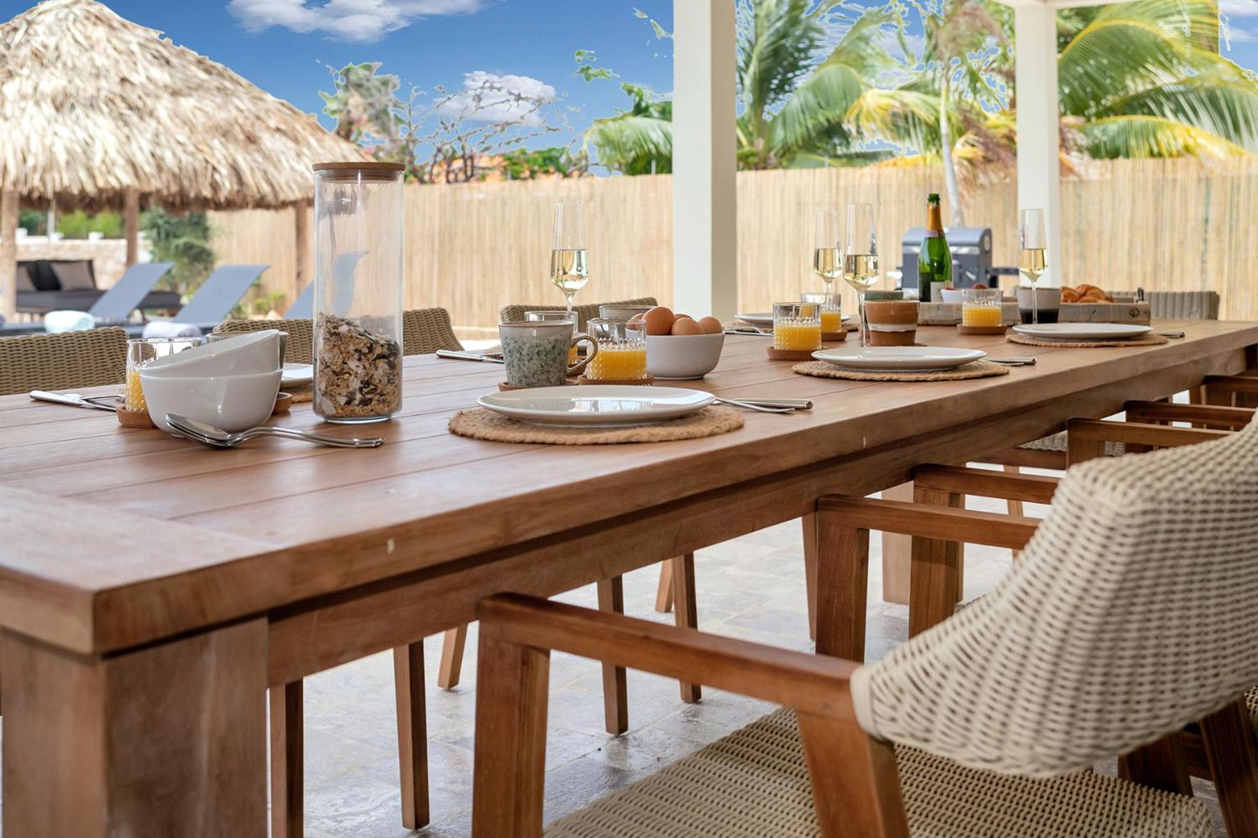 Casa Madera With Large Garden And Private Pool Villa Playa Buitenkant foto